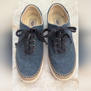 Ugg Woman's Denim Sneakers Size 8.5
